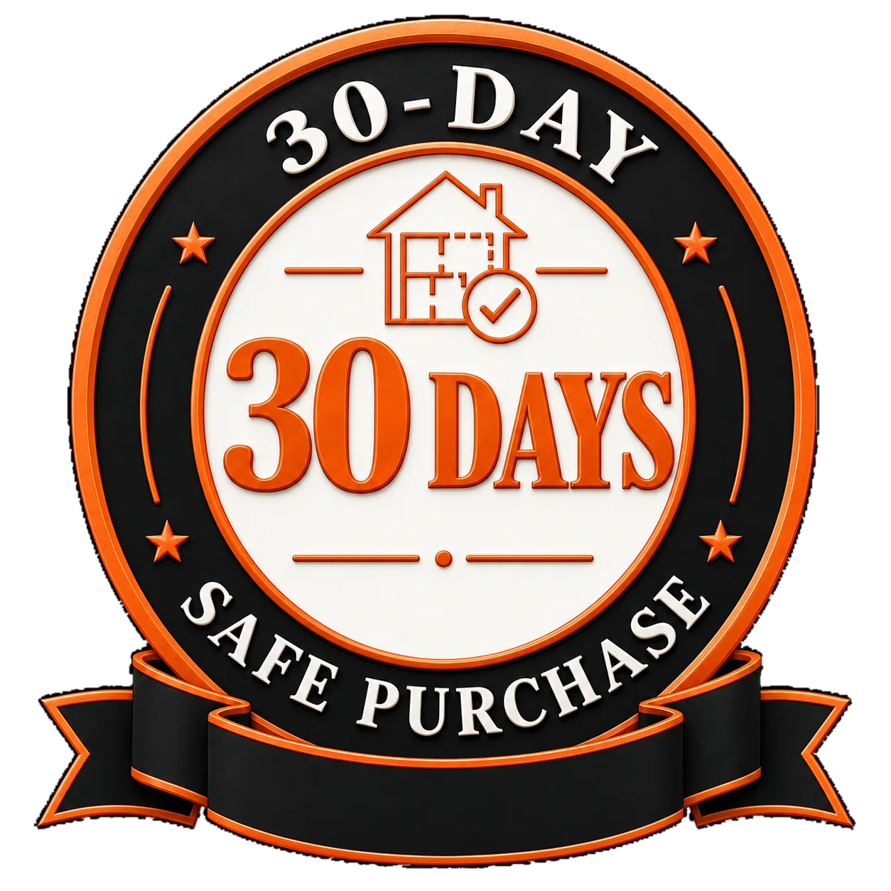 30-day guarantee seal